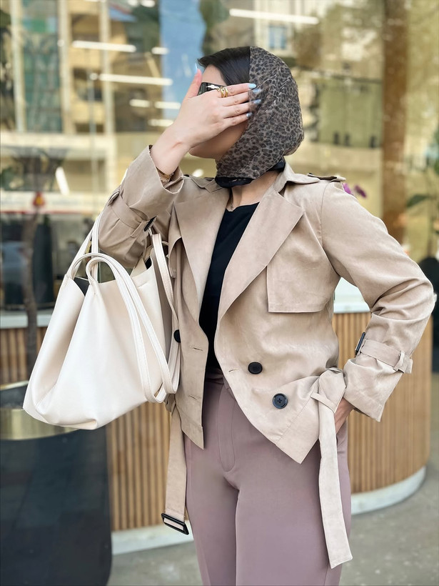 ترنچ کت خزان